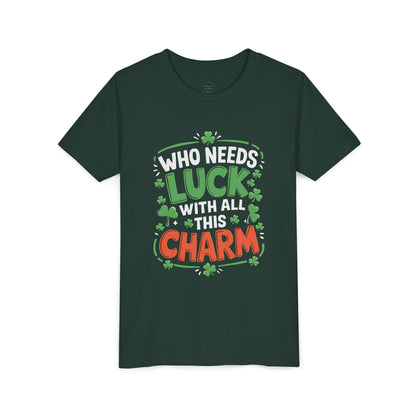 Youth Luck Charm Tee - Perfect for St. Patrick's Day Celebrations
