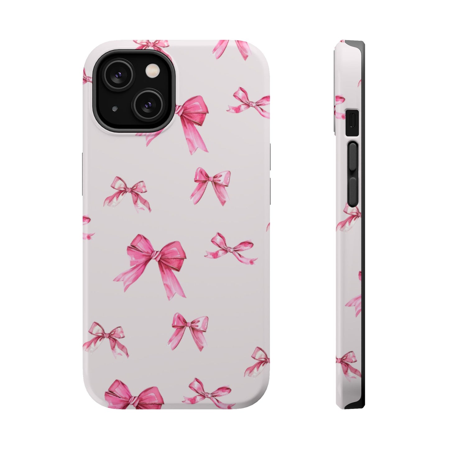 Coquette Pink Bow MagSafe iPhone Case