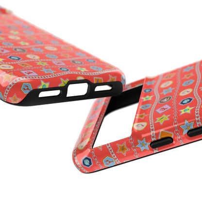 Colorful Summer Icon Patterned Phone Case - iPhone, Pixel, and Samsung Galaxy