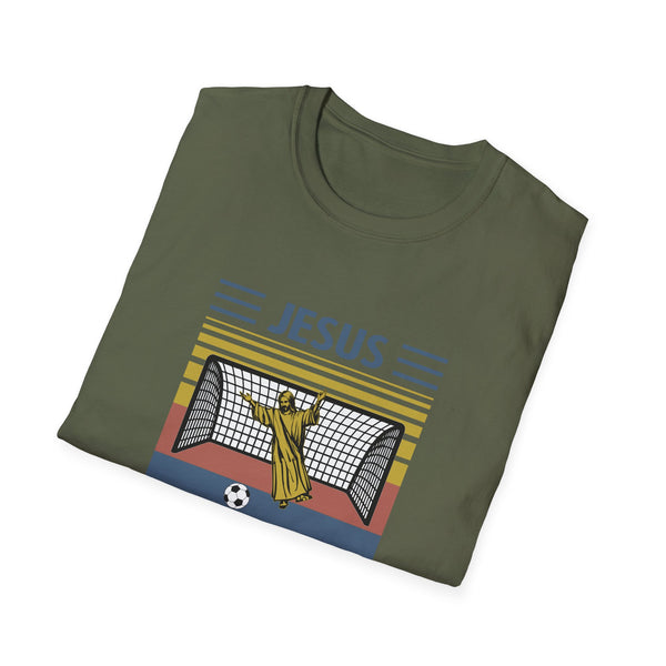 Jesus Saves Unisex Softstyle T-Shirt Funny TShirt Christian TShirt