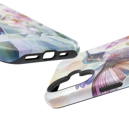 Stained Glass Hummingbird MagSafe iPhone Case