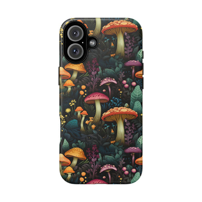 Mushroom Forest Colorful Fungi Phone Case