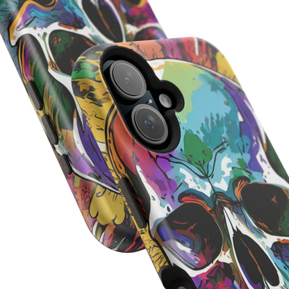 Graffiti Skull - MagSafe iPhone Tough Case