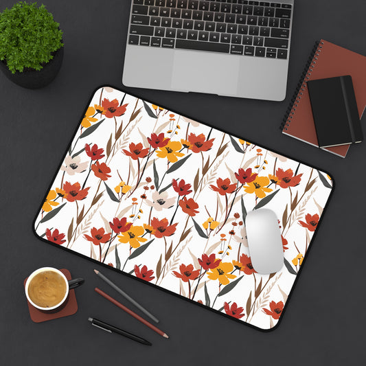 Autumn Inspired - Floral Desk Mat