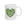 Shamrock Heart Ceramic 11oz Mug, Shamrocks In A Heart Design 11oz Mug