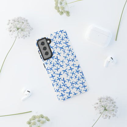 Pastel Blue Floral - Phone Case - iPhone, Samsung, Pixel