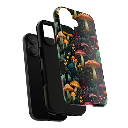 Mushroom Forest Colorful Fungi Phone Case