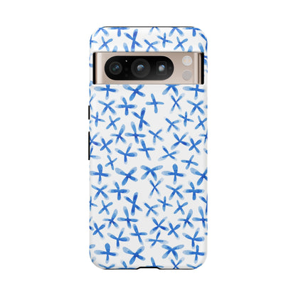 Pastel Blue Floral - Phone Case - iPhone, Samsung, Pixel