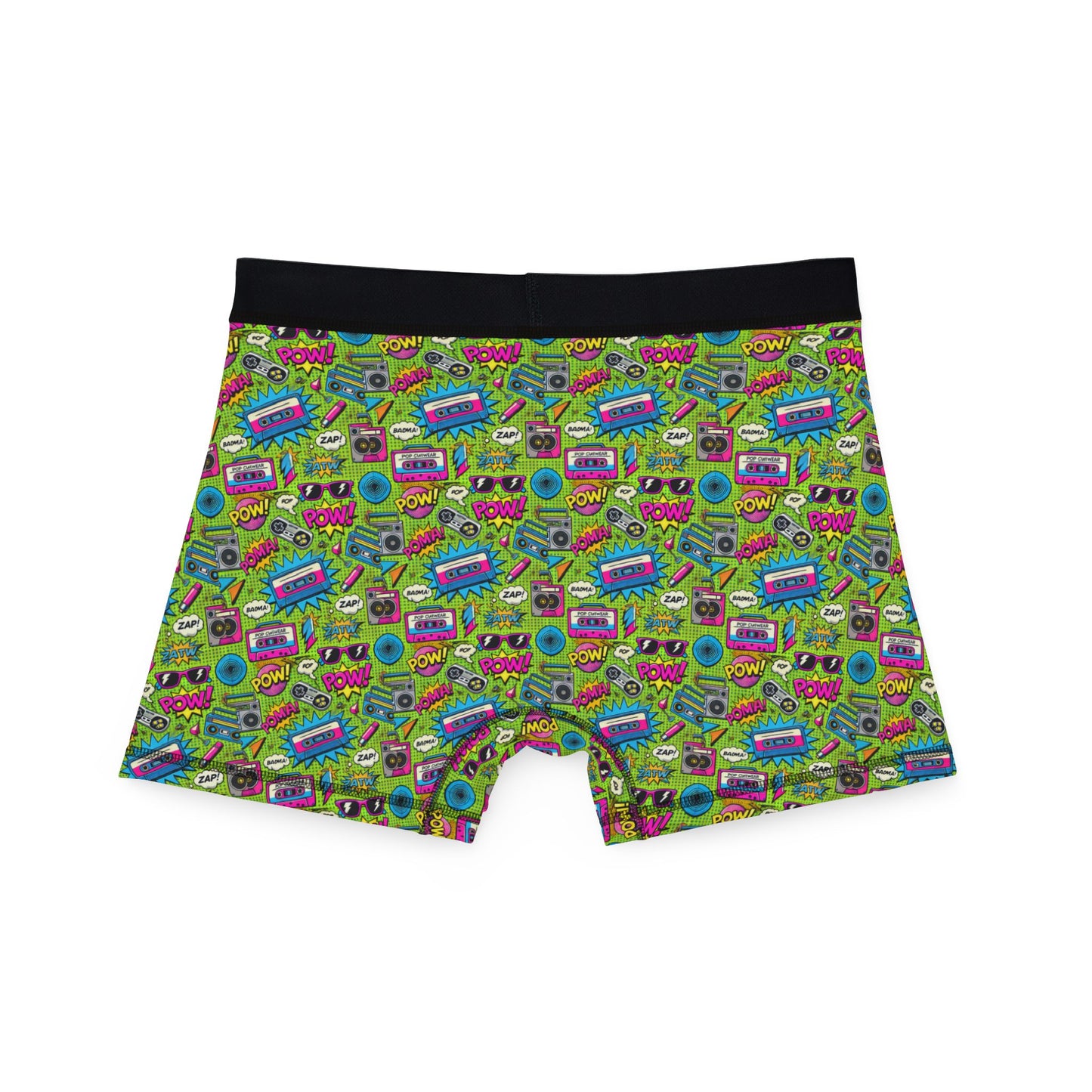 90s Aesthetic Comic Print Underwear