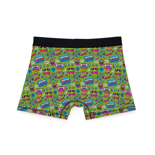 90s Aesthetic Comic Print Underwear