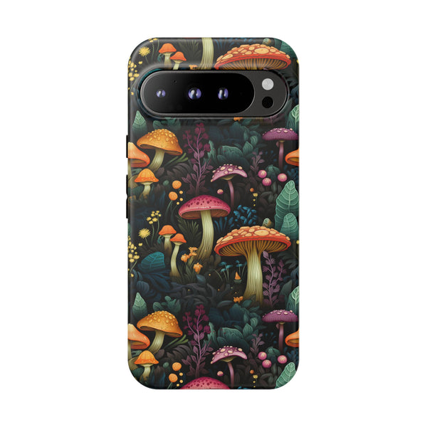 Mushroom Forest Colorful Fungi Phone Case