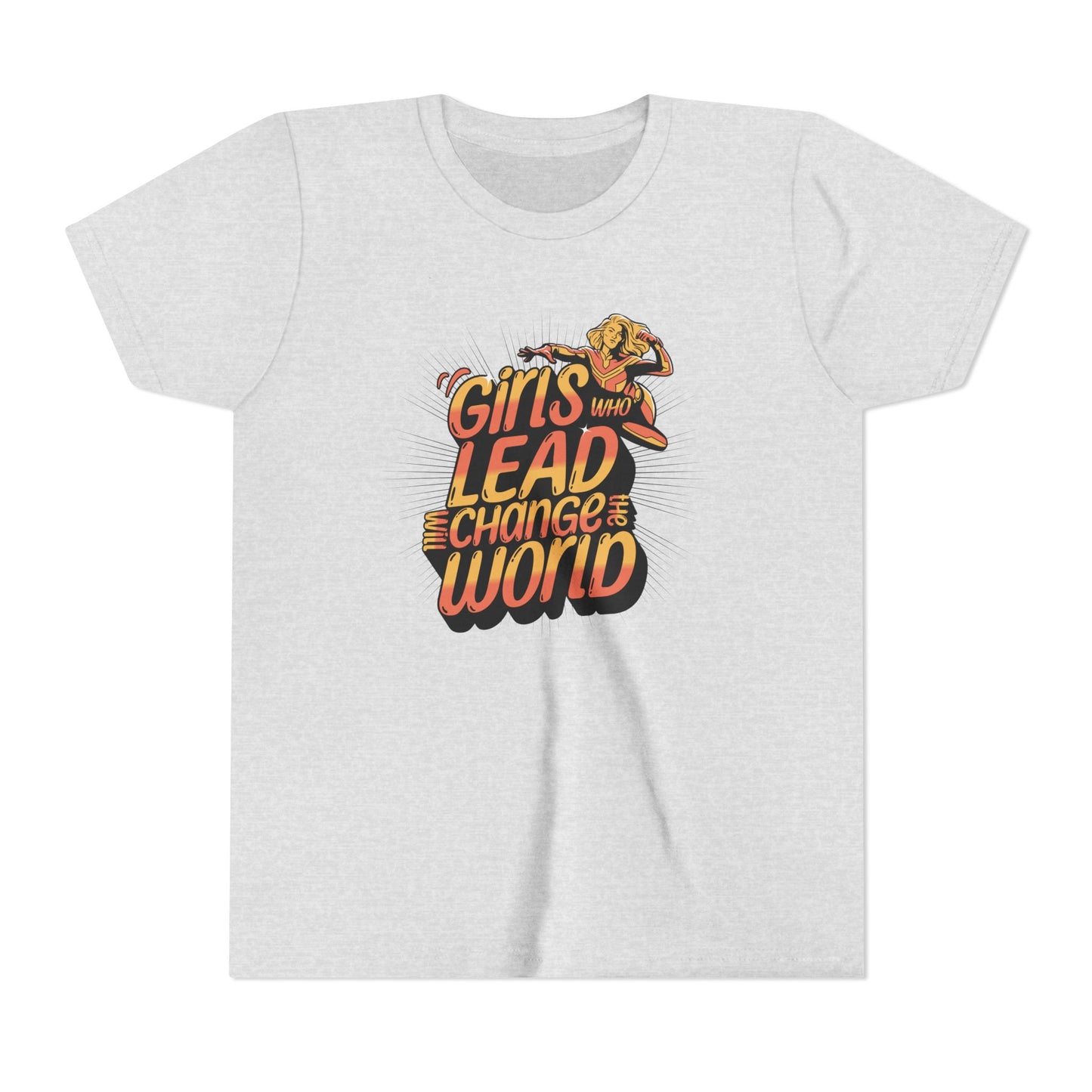 Girls Who Lead Will Change the World - Youth Tee