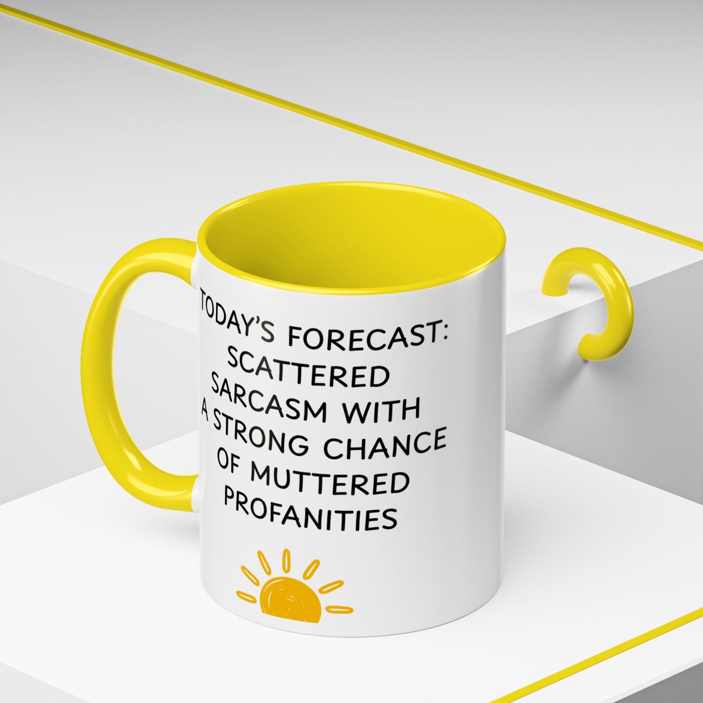 Today's Forecast Scattered Sarcasm 11oz 15oz Mug