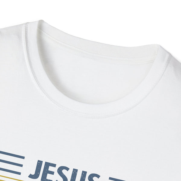 Jesus Saves Unisex Softstyle T-Shirt Funny TShirt Christian TShirt