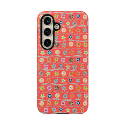 Colorful Summer Icon Patterned Phone Case - iPhone, Pixel, and Samsung Galaxy