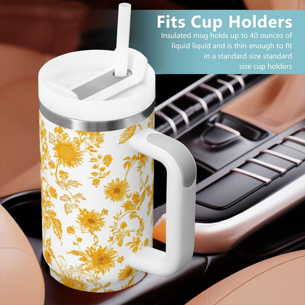 Sunflower 40oz Tumbler