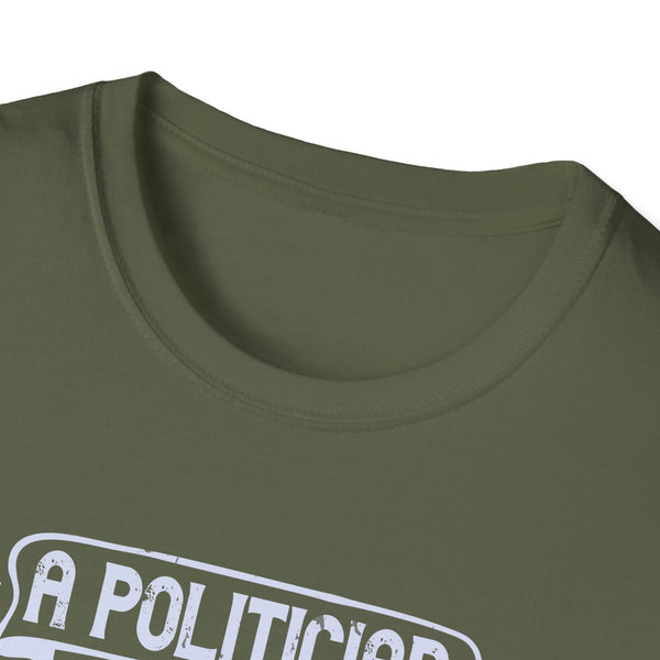 Funny Political Unisex Softstyle T-Shirt Funny TShirt Election 2024