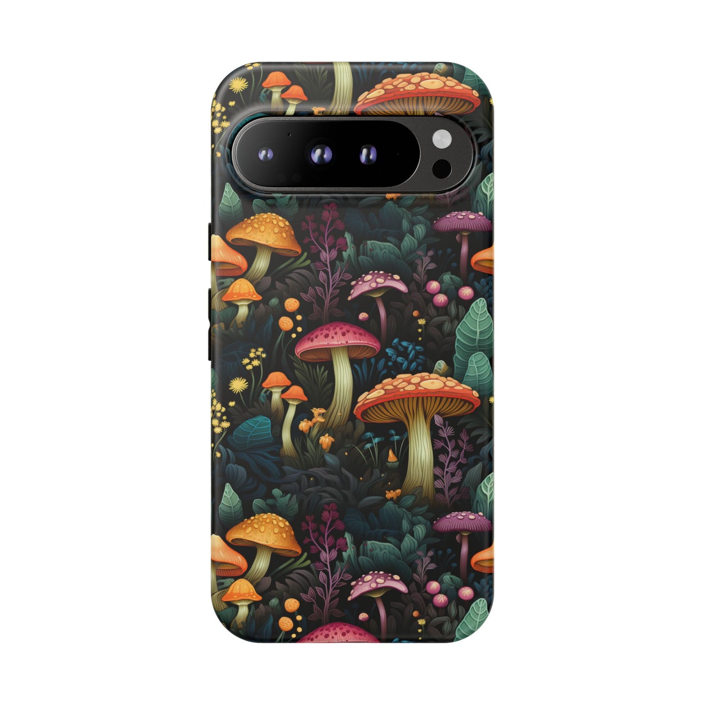 Mushroom Forest Colorful Fungi Phone Case