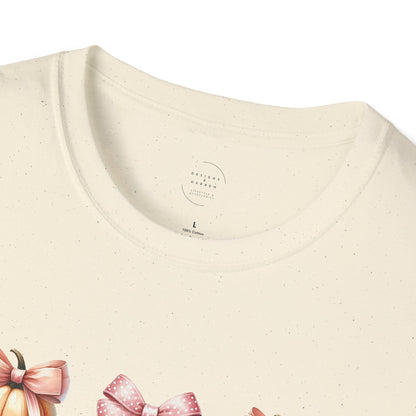 Pumpkin Patch Girly T-Shirt, Fall Fashion Tee, Halloween Shirt, Autumn Outfit, Gift for Her