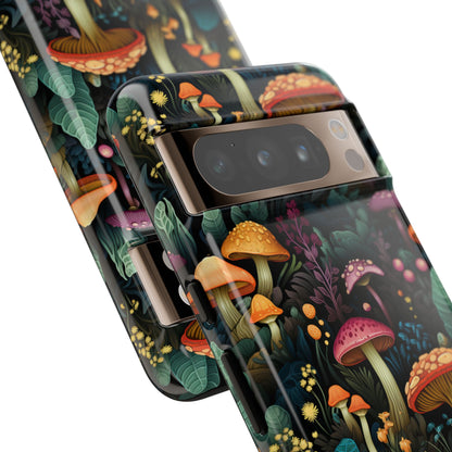 Mushroom Forest Colorful Fungi Phone Case