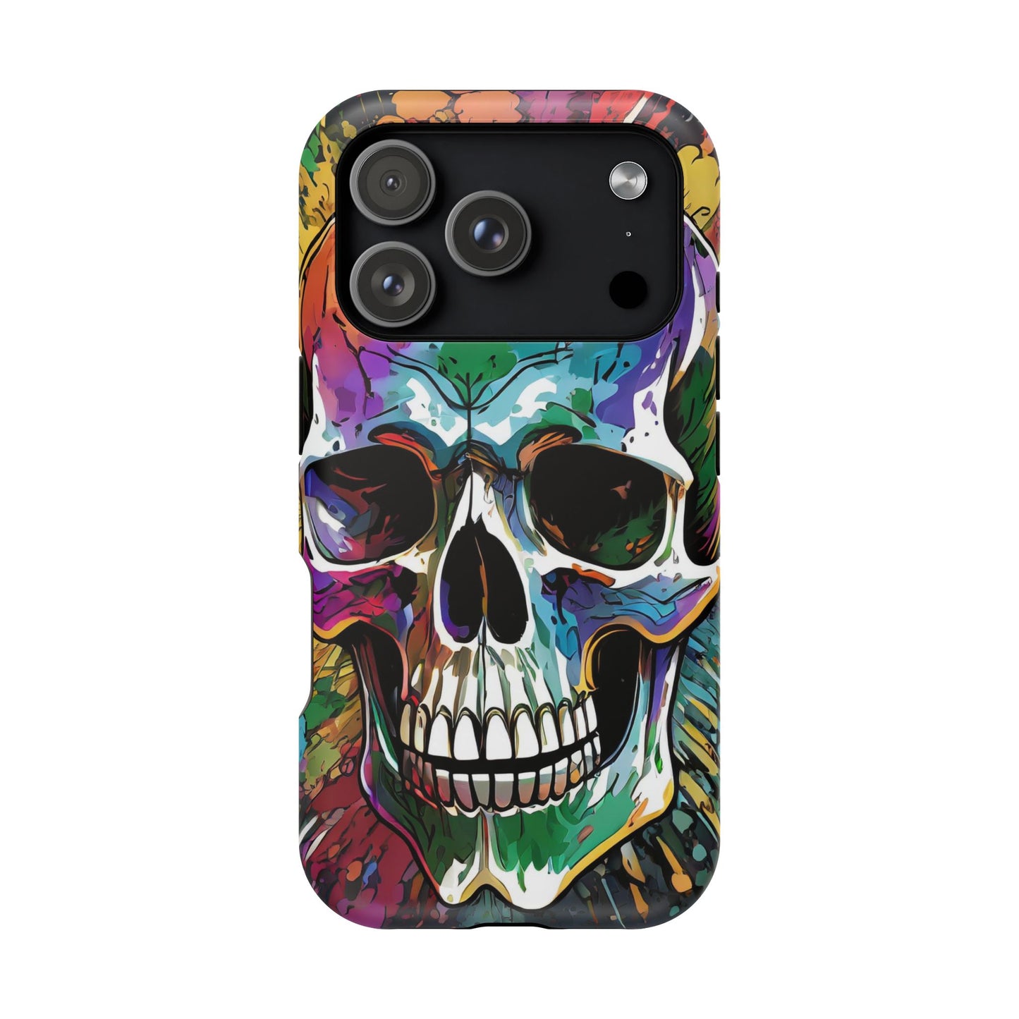 Graffiti Skull - MagSafe iPhone Tough Case