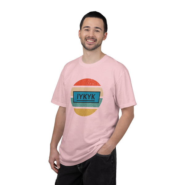 IYKYK Vintage Style Tee with Retro Rainbow