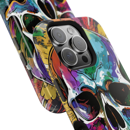 Graffiti Skull - MagSafe iPhone Tough Case