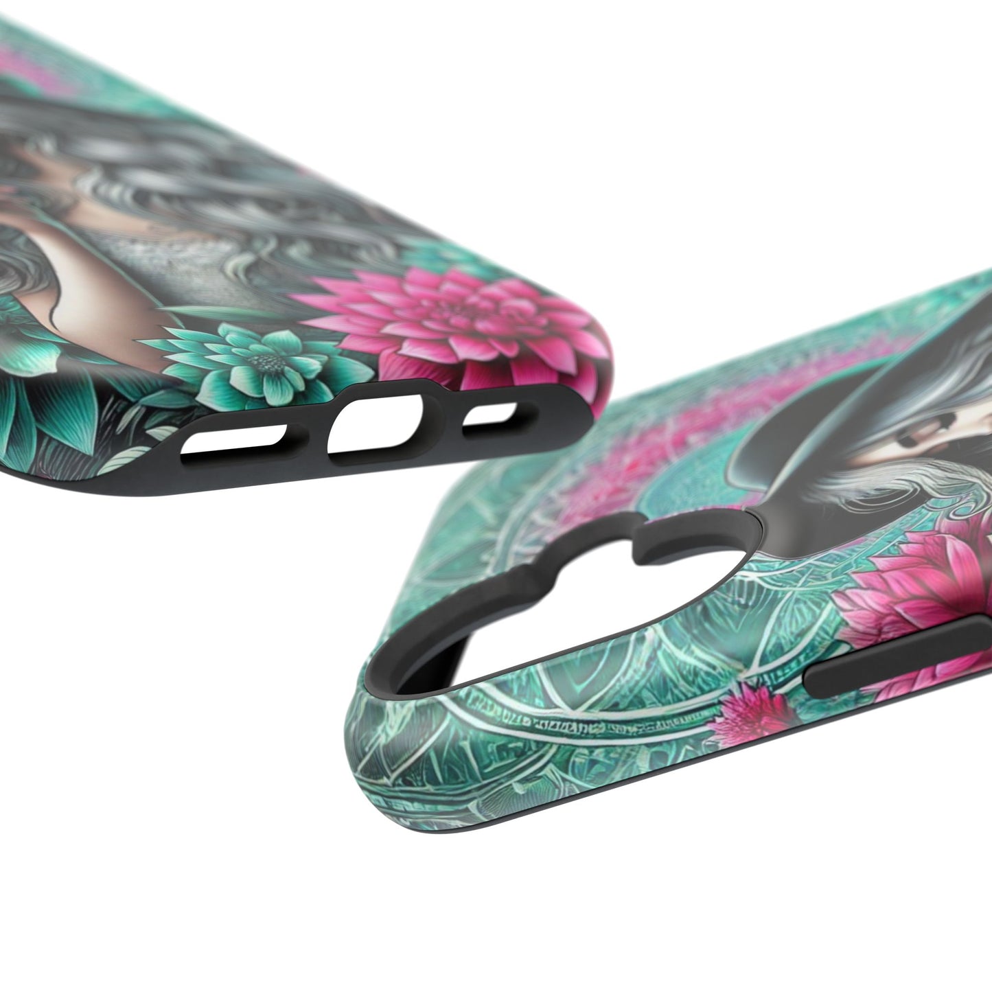 Boho Chic Floral MagSafe iPhone Case