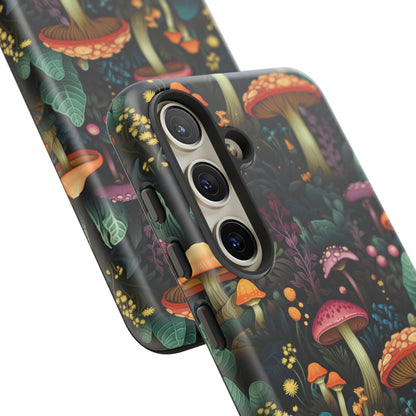 Mushroom Forest Colorful Fungi Phone Case