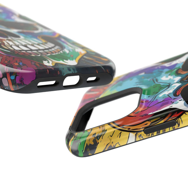 Graffiti Skull - MagSafe iPhone Tough Case