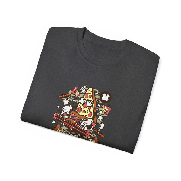 DJ Pizza T-Shirt - Fun & Comfy Unisex Tee for Foodies and Music Lovers