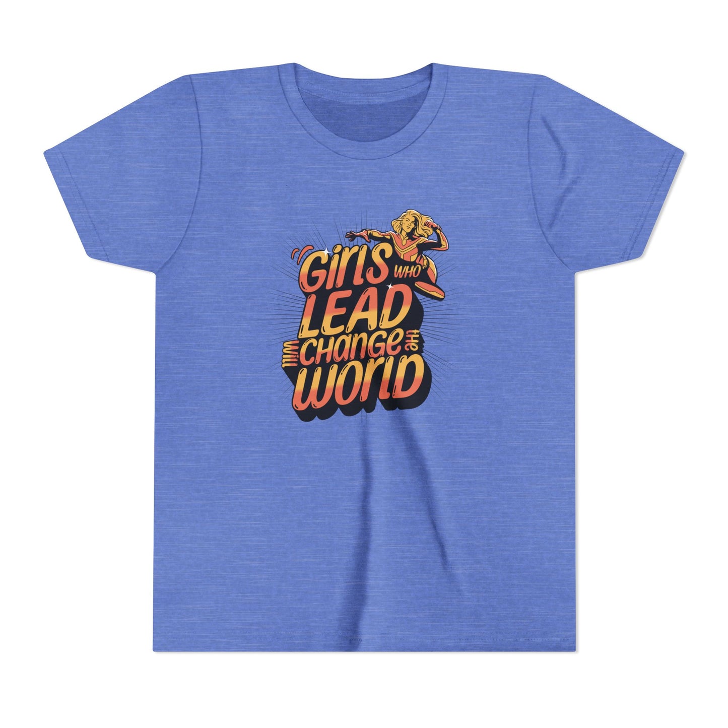Girls Who Lead Will Change the World - Youth Tee