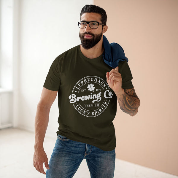 Leprechaun Brewing Mens St Patricks Day TShirt