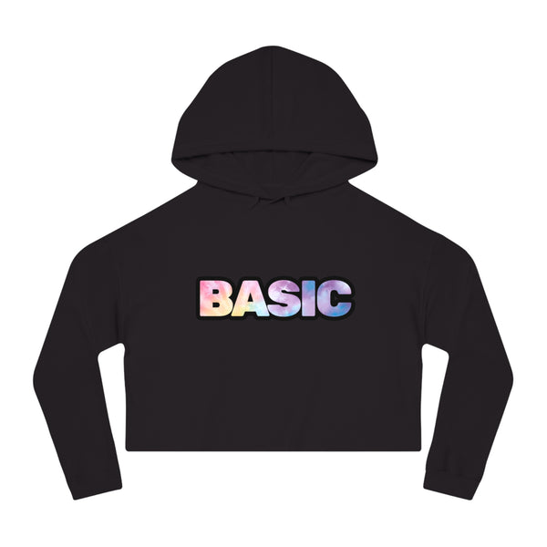 ”Basic” Women’s Cropped Hoodie – Trendy and Fun