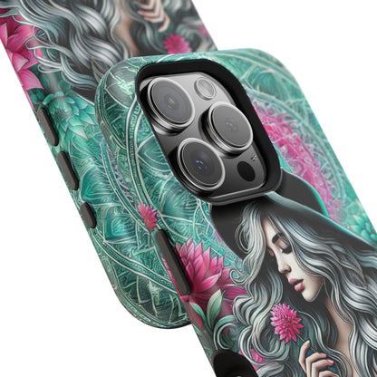 Boho Chic Floral MagSafe iPhone Case
