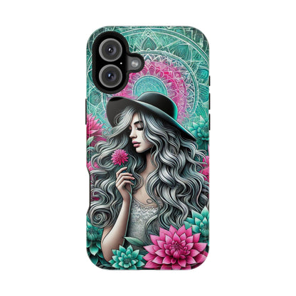 Boho Chic Floral MagSafe iPhone Case