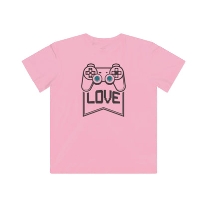 Kids TShirt Love Gaming Kids Fine Jersey Tee