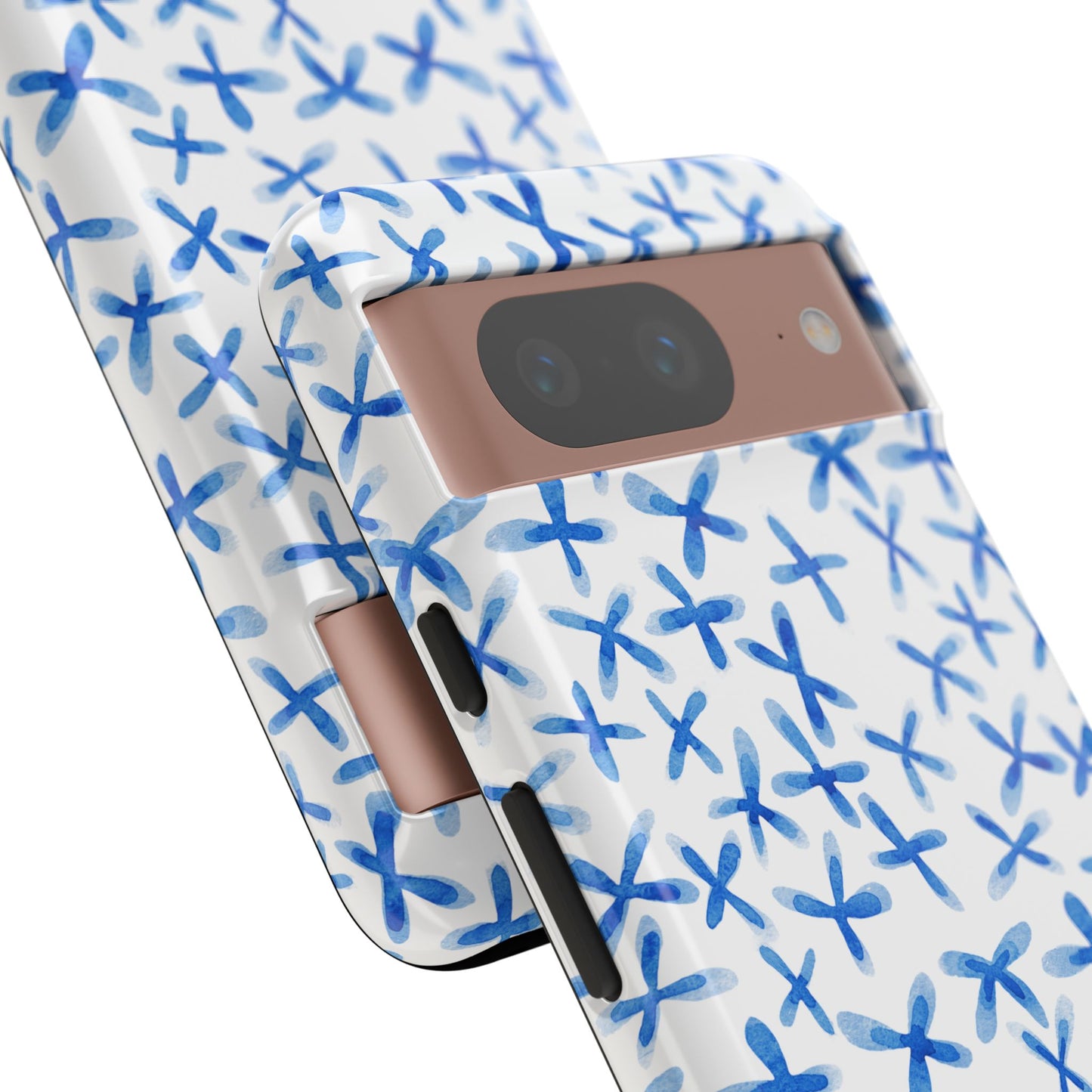 Pastel Blue Floral - Phone Case - iPhone, Samsung, Pixel