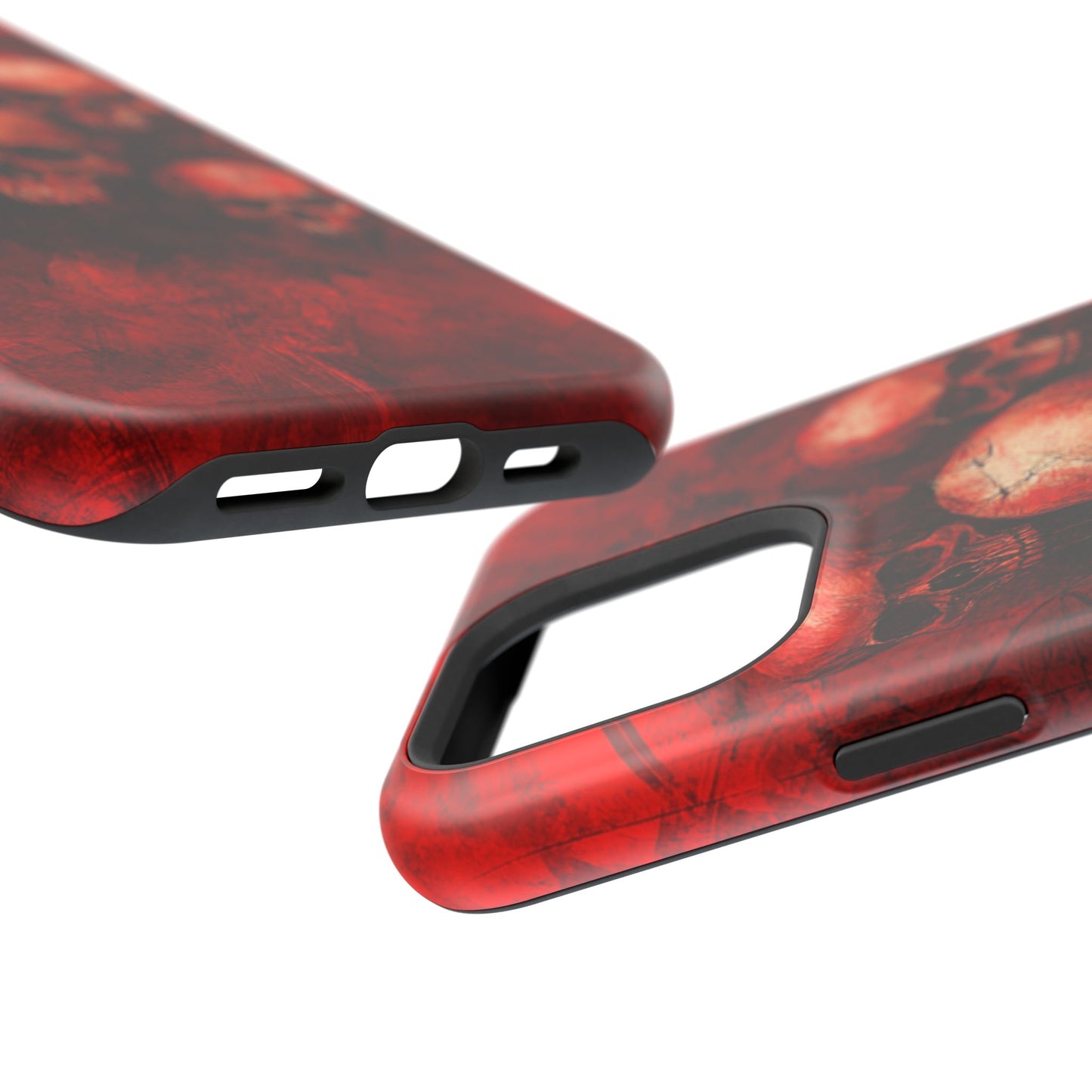 Red Skulls MagSafe iPhone Case