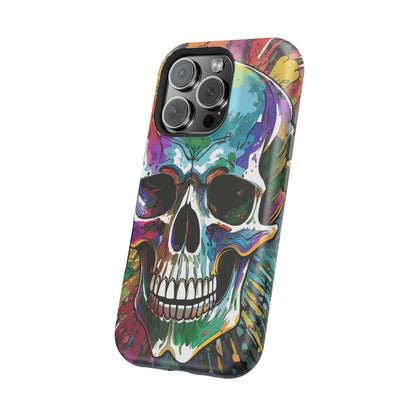 Graffiti Skull - MagSafe iPhone Tough Case