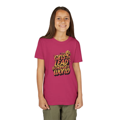 Girls Who Lead Will Change the World - Youth Tee
