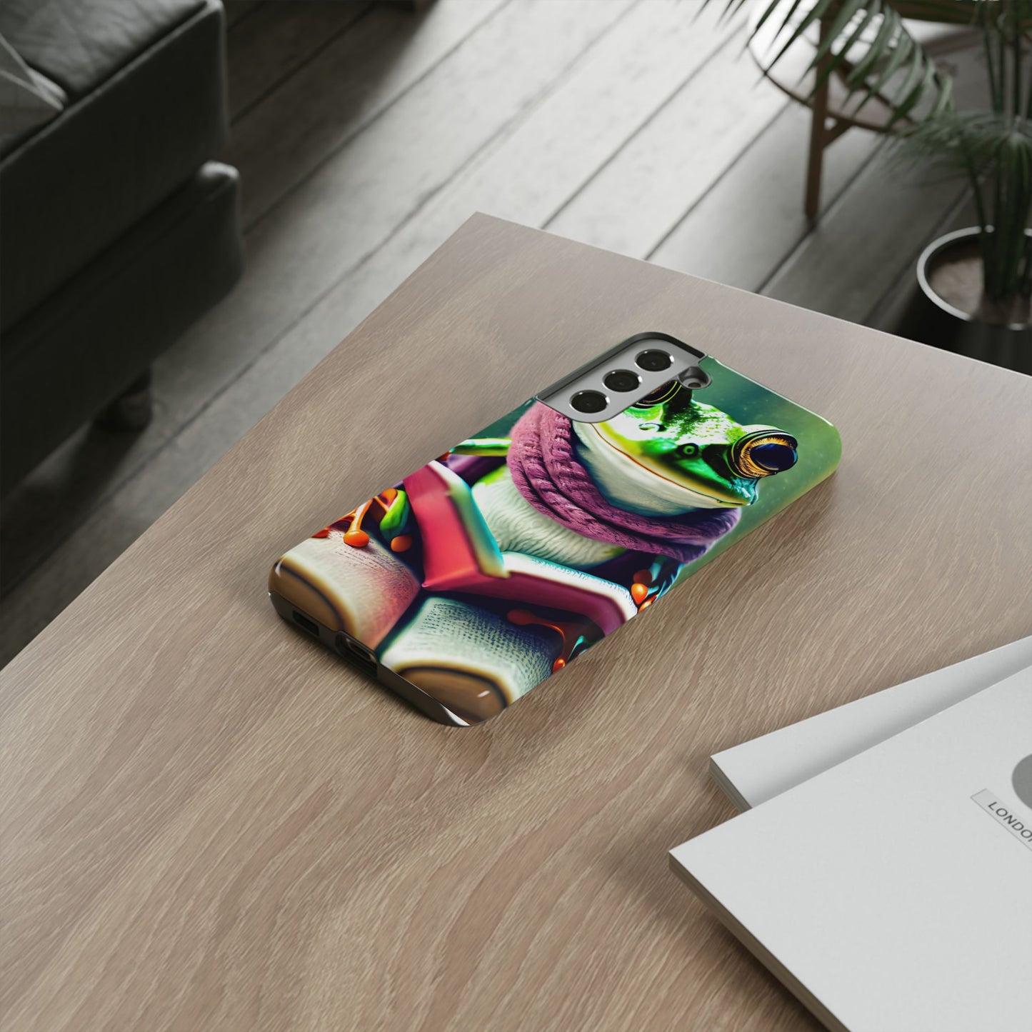 The Studious Frog Phone Case