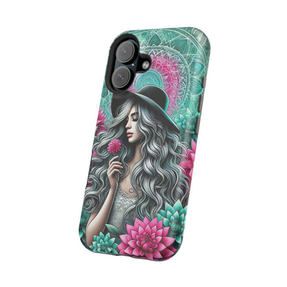Boho Chic Floral MagSafe iPhone Case