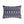 Navy Blue and White Seahorses and Shells Outdoor Pillow