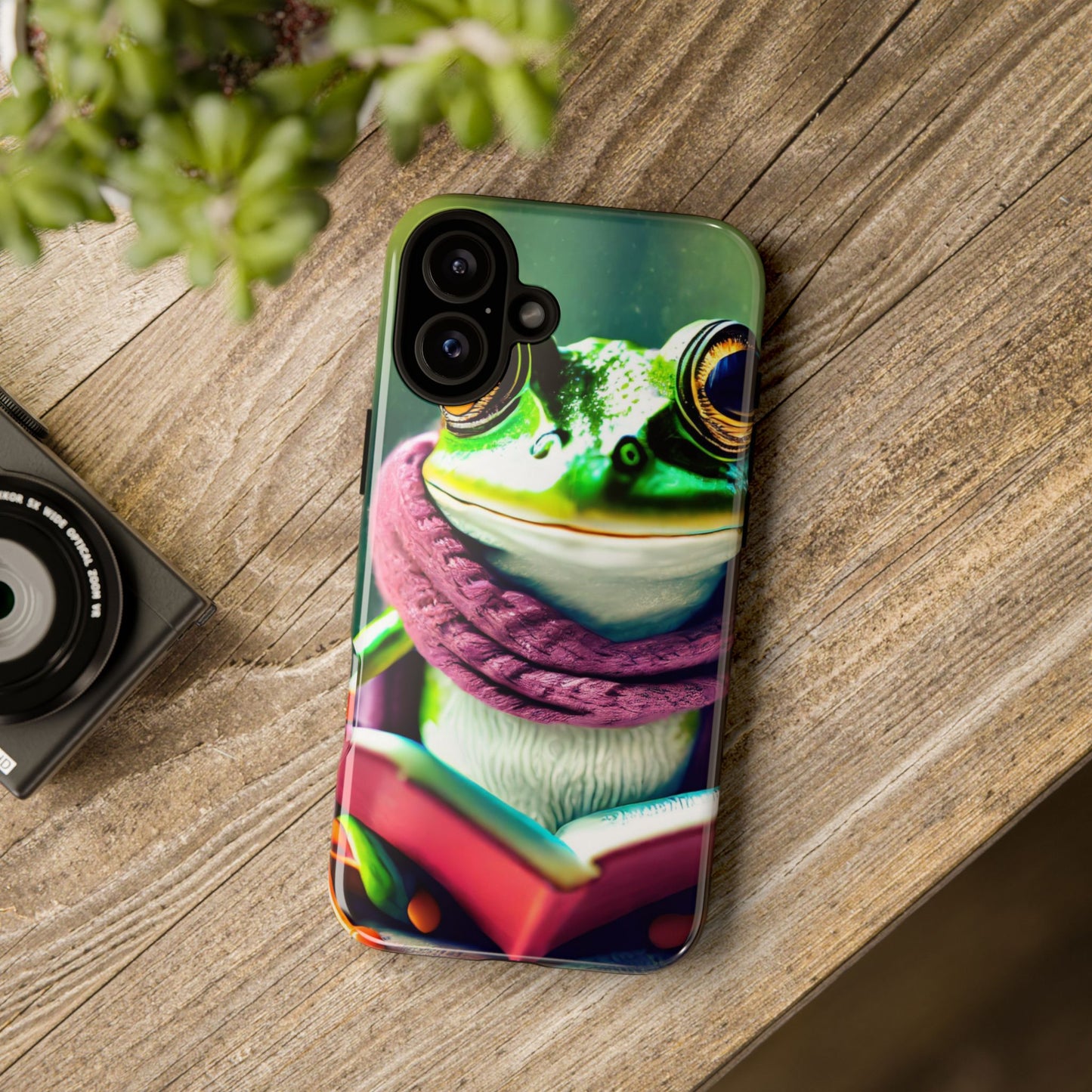 The Studious Frog Phone Case