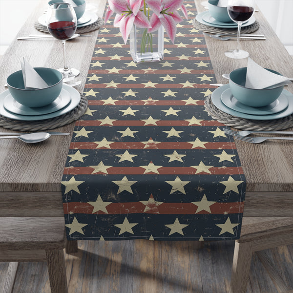 Stars & Stripes Table Runner