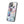 Clear Hummingbird Phone Case - Floral Stained Glass Design, Wireless Charging Compatible
