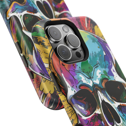 Graffiti Skull - MagSafe iPhone Tough Case