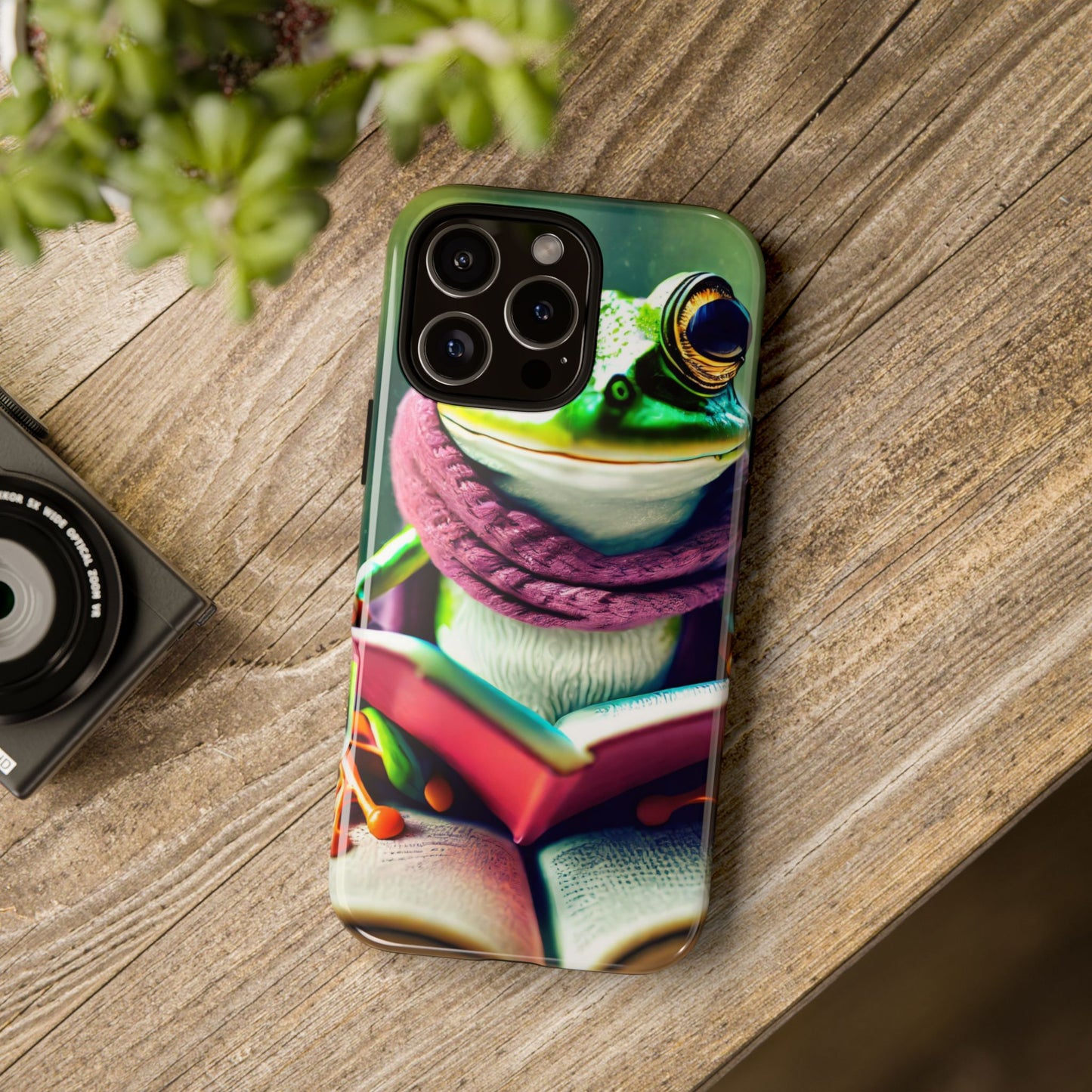 The Studious Frog Phone Case