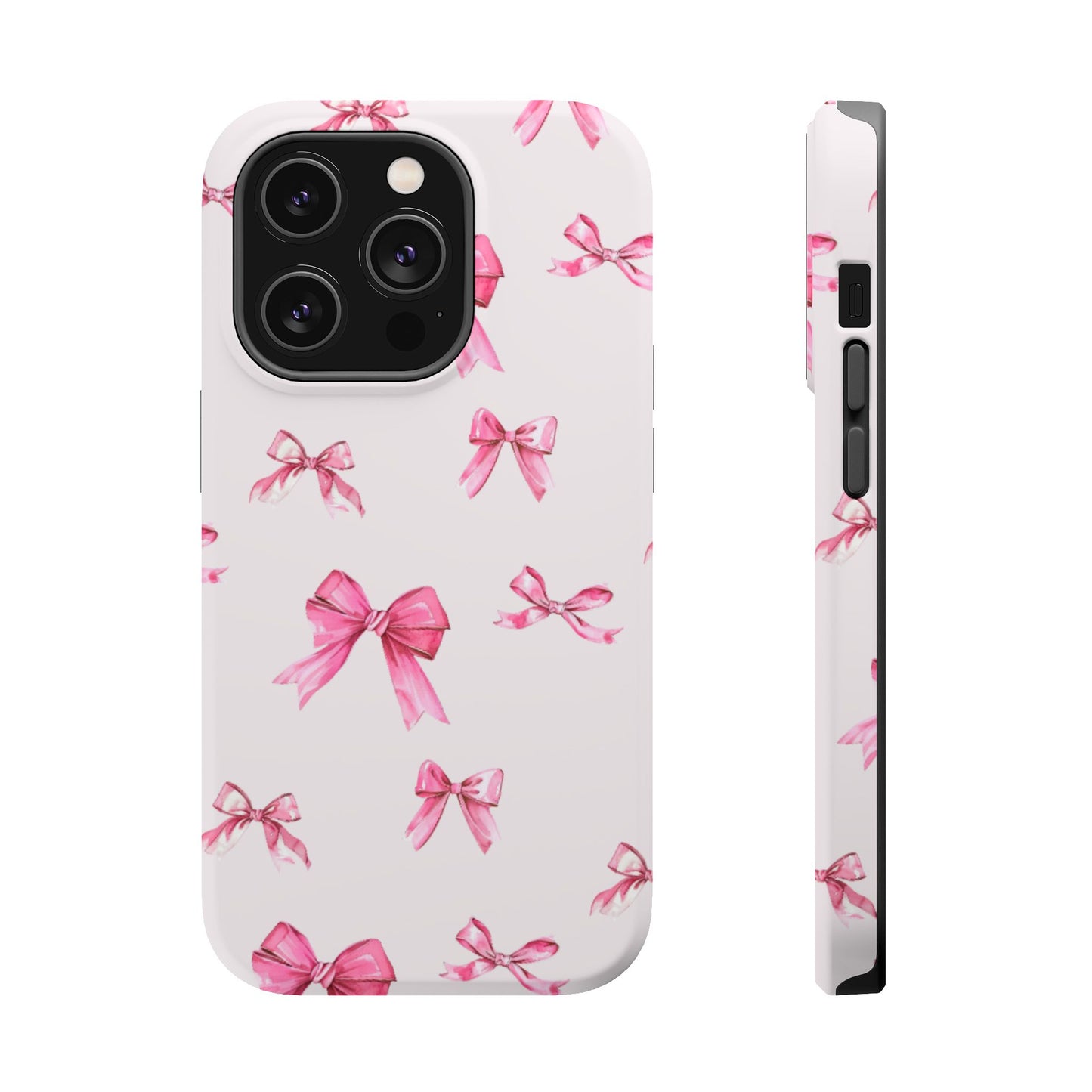 Coquette Pink Bow MagSafe iPhone Case